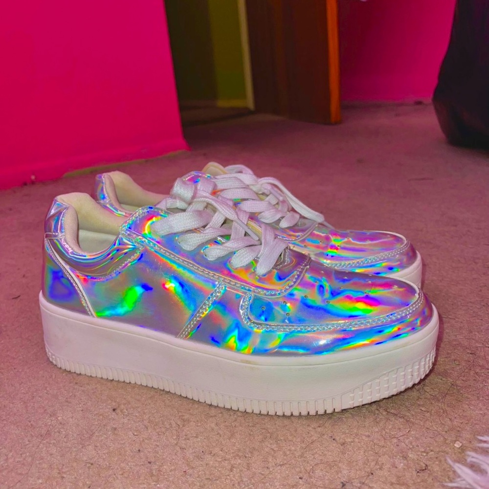 Iridescent Sneakers